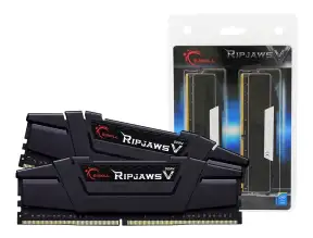 Memoria Ram G.skill Ddr4 32gb (16gbx2) Ripjawsv (f4-3600c18d-32gvk) 3600 Mhz, Negro