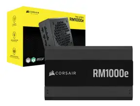 Fuente De Poder Corsair 1000w Rm1000e (cp-9020297-na) Atx, 80 Plus Gold, Modular, Negro, Pcie 5
