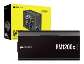 Fuente De Poder Corsair 1200w Rm1200x Shif (cp-9020254-na) Atx, 80 Plus Gold, Modular, Negro