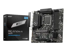 Placa Madre Msi B760m-a Pro Wifi (msi B760m-a Pro Wifi Ddr5) Socket Lga 1700, Ram Ddr5, 14va, 13va, 12va Gen