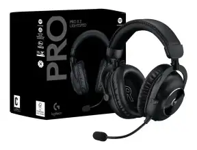 Auricular Inalambrico Logitech G Pro X 2 Lightspeed Gaming (981-001262) Microfono, Negro
