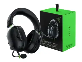 Auricular Razer Blackshark V2 X Usb Gaming 7.1 (rz04-04570100-r3u1) Con Microfono, Interfaz Usb, Negro