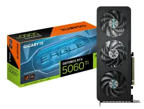 Tarjeta De Video Gigabyte Geforce Rtx 5060 Ti 16gb Eagle Max Oc Gddr7 (gv-n506teaglemax Oc-16gb) Nvidia, 128 Bits, 3 Ventiladores