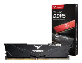 Memoria Ram Teamgroup Ddr5 16gb T-force Vulcan (flbd516g5600hc36b01) 5600 Mt/s, Negro