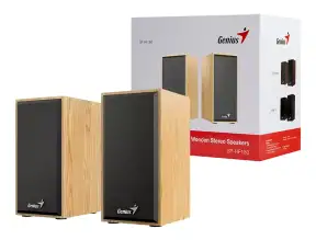 Parlante Genius Sp-hf180 6 Watts Pine Wood (31730029404)