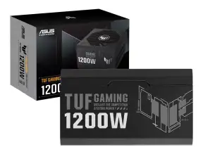 Fuente De Poder Asus 1200w Tuf Gaming (tuf-gaming-1200g) Atx, 80 Plus Gold, Modular, Negro