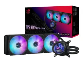 Sistema De Enfriamiento Liquido Asus Rog Strix Lc Iii 360 Argb Lcd (rog Strix Lc Iii 360 Argb Lcd)