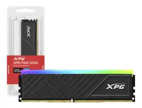 Memoria Ram Xpg Ddr4 32gb Spectrix D35g (ax4u320032g16a-sbkd35g) 3200 Mhz, Rgb, Negro