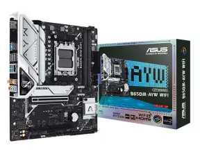 Placa Madre Asus B650m-ayw Wifi (90mb1ki0-m0eay0) Socket Am5, Ddr5 Buss 7600oc Mhz,
