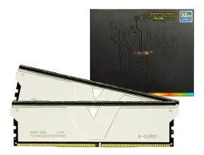 Memoria Ram V-color Ddr4 32gb (16gbx2) Skywalver Plus (to416g32d816dspsxk) 3200 Mhz, Silver