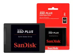 Unidad De Almacenamiento Ssd Sata 2.5 Sandisk  2tb Ssd Plus (sdssda-2t00-g26) 545mb/s De Lectura