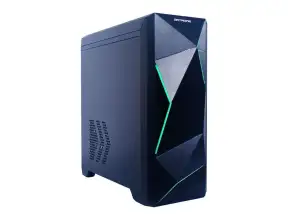 Case Dataone 6830 Fuente 600w (ha-6830bk) 1 Ventilador | Negro | Rgb