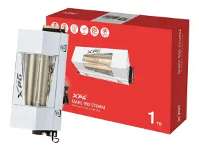 Unidad De Almacenamiento Ssd M,2 Pcie Xpg Storm Liquid 980 1tb (smar-980s-1tci) 80mm, Nvme Pcie, Gen5 X 4, Hasta 14000mb/s, 3d Nand