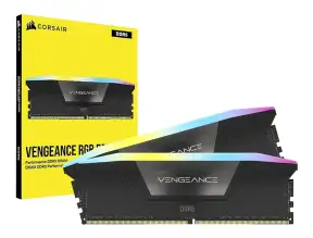 Memoria Ram Corsair Ddr5 64gb (32gbx2) Vengeance Rgb (cmh64gx5m2d6000c40) 6000 Mt/s, Cl40