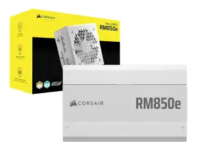 Fuente Corsair 850w Rm850e (cp-9020293-na) Atx, 80 Plus Gold, Full Modular, Blanco