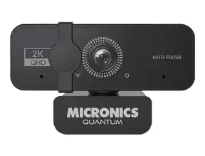 Camara Web Micronics (quantum Mic W700) 2k, MicrÓfono Incorporado, Negro