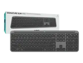 Teclado Inalambrico Logitech Slim Silent K950 Wireless Bolt/bluetooth Sp Black (920-012432) 