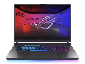 Laptop Asus Core I9-14900hx Rog Strix G615jmr-ds94 Gaming (90nr0lb1-m000n0) 16" Wuxga (1920x1200) 165hz, Ram 16gb, Ssd 1tb, Rtx 5060 8gb, Win11, 14gen