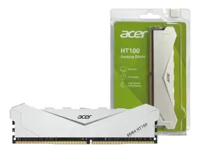 Memoria Ram Acer Ddr4 16gb, Frecuencia 3000 Mhz, Ht100 Silver, Para Pc De Escritorio (bl.9bwwa.239)