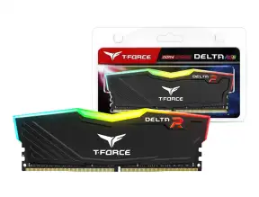Memoria Ram Teamgroup Ddr4 8gb T-force Delta (tf3d48g3200hc16f01) 3200 Mhz, Negro, Rgb