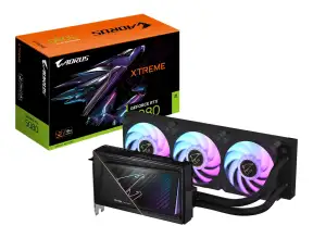 Tarjeta De Video Gigabyte Geforce Rtx 5080 Aorus Xtreme Water 16gb Gddr7 (gv-n5080aorusx W-16gd) Nvidia 256 Bits, 3 Ventiladores Y Radiador