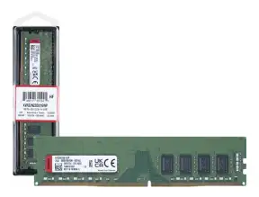 Memoria Kingston Ddr4 8gb (kvr32n22s8/8wp) 3200 Mhz, Verde Sin Discipador