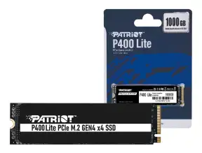 Unidad De Almacenamiento Ssd M.2 Pcie Patriot 1tb Nvme P400, 2280 (p400lp1kgm28h) Hasta 3500mb/s