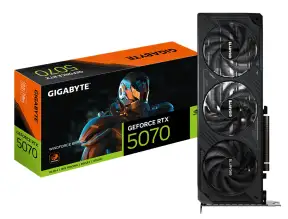 Tarjeta De Video Gigabyte Geforce Rtx 5070 12gb Gddr7 Windforce Sff (gv-n5070wf3-12gd) Nvidia 192 Bits, 3 Ventiladores