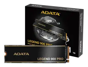 Unidad De Almacenamiento Ssd M.2 Pcie Adata 1tb Nvme Legend 900 Pro, 2280 ( Sleg-900p-1tcs) Hasta 7400mb/s De Lectura Con Discipador
