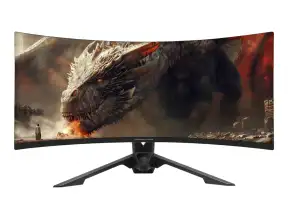 Monitor Asrock 34 Pulgadas Phantom (pg34qrt3a) Gaming 180hz, 1ms, Freesync, Wqhd, Curvo, 2 Hdmi, 1 Displayport, Va