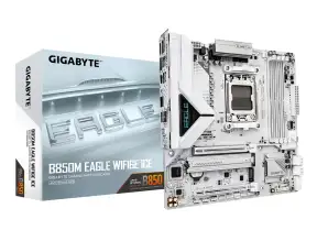 Placa Madre Gigabyte B850m Eagle Wf6e Ice (gb-b850m Eagle Wf6e Ice) Socket Am5, Ddr5