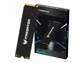 Unidad De Almacenamiento Ssd M.2 Pcie Acer 2tb Predator Gm6 (bl.9bwwr-134) Gaming Gen4x4, Nvme, Unidad Interna Estado Solido, Para Pc, Laptop