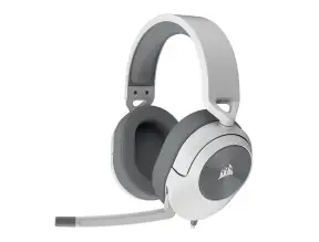 Auricular Corsair Hs55 Surround Gaming, 7.1 (ca-9011390-ww) Interfaz Jack, Black, Multiplataforma, Dolby Atmos 7.1, Microfono Omnidireccional