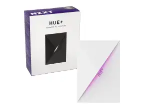 Modulo Control De Iluminacion Led Nzxt Hue+, Formato De 2.5 Pulgadas, Material Acero, PlÁstico, Pcb, Color Blanco (ac-hueps-w1)