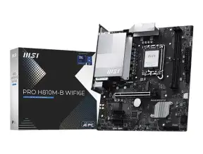 Placa Madre Msi H810m-b Pro Wifi6e (90h810m-b-wifi-6e) Socket Lga 1851, Ram Ddr5 8200, Core Ultra