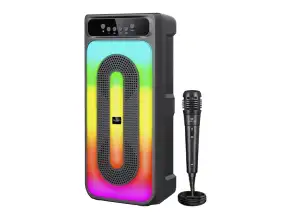 Parlante Portatil Eversound Regency 4 (ev5005) Fm Sd/usb | C Microfono Negro