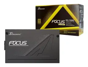 Fuente De Poder Seasonic 1000w (srp-fgx102-a5a32sf) 80 Plus Gold Modular Focus Gx-1000 Negro