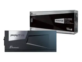 Fuente De Poper Seasonic 1600w Prime (ssr-1600pd2) Px Atx 3.1 80 Plus Platinum Pcie Gen 5 Full Modular, Negro