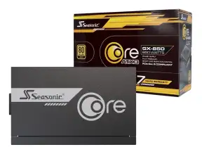 Fuente De Poder Seasonic 850w (srp-cgx851-a5a32sf) 80 Plus Gold Modular Core Gx-850 V2 Negro